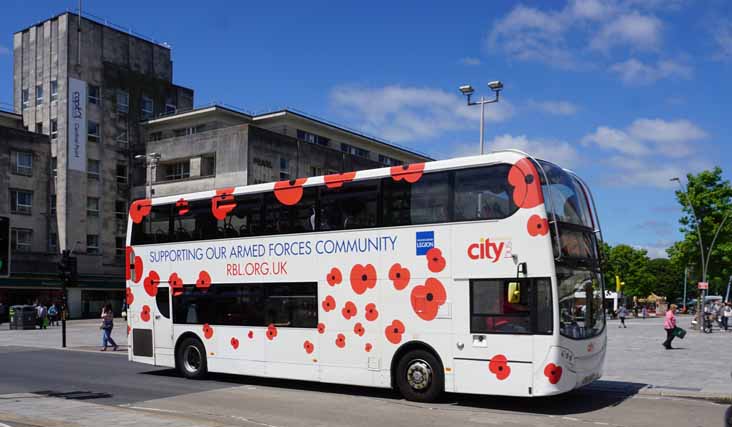 Plymouth Citybus Alexander Dennis Enviro400 521